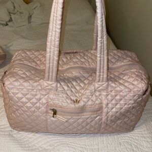 Oliver Thomas Duffle & Makeup Bag - Pink